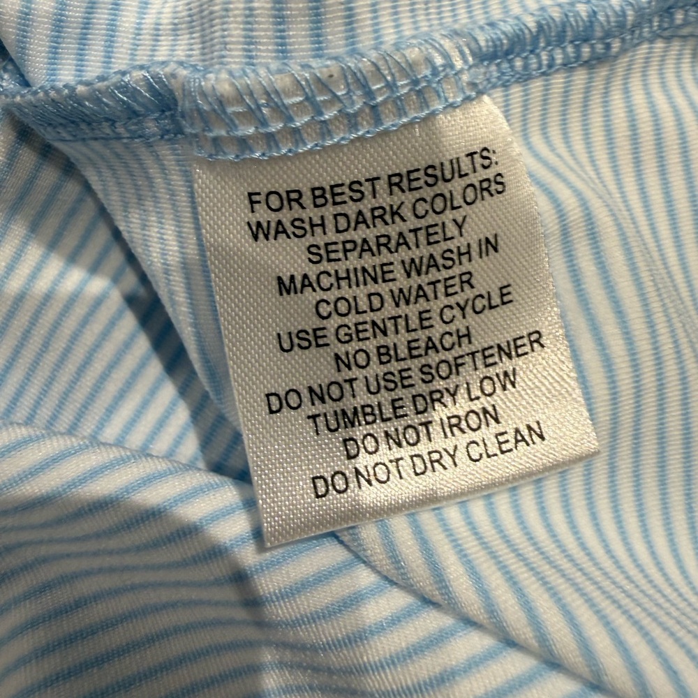 Masters Tech Light Blue/White Polo Shirt, Size XL - Picture 5 of 7